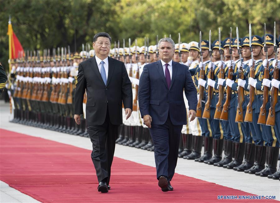 CHINA-BEIJING-XI JINPING-COLOMBIAN PRESIDENT-TALKS (CN)