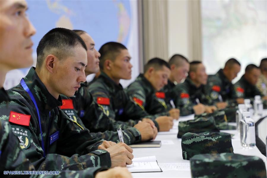 CHINA-XINJIANG-KIRGUISTAN-EJERCICIO CONJUNTO  