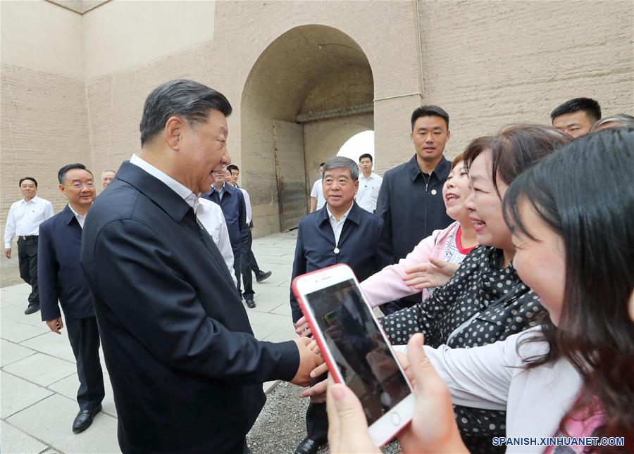 CHINA-GANSU-XI JINPING-INSPECTION (CN)