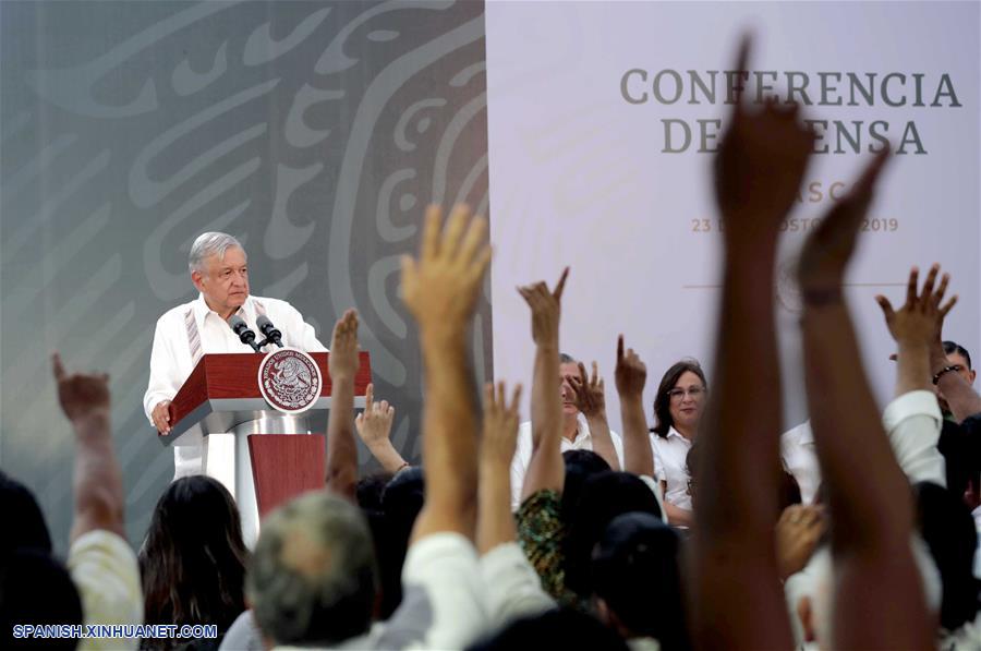 MEXICO-TABASCO-LOPEZ OBRADOR  