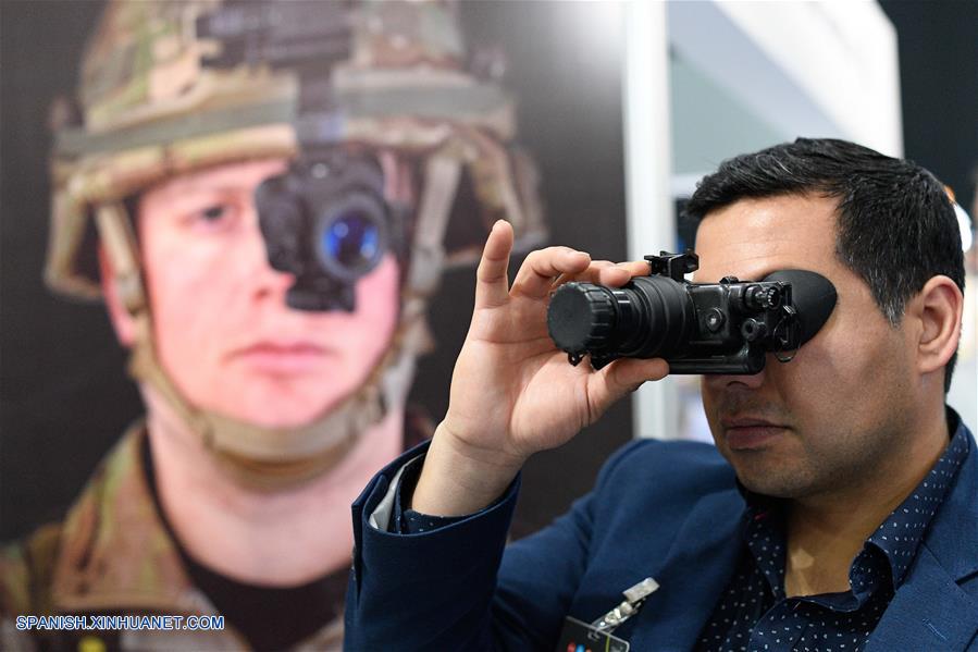 CHILE-SANTIAGO-SEGURIDAD-EXPOSICION