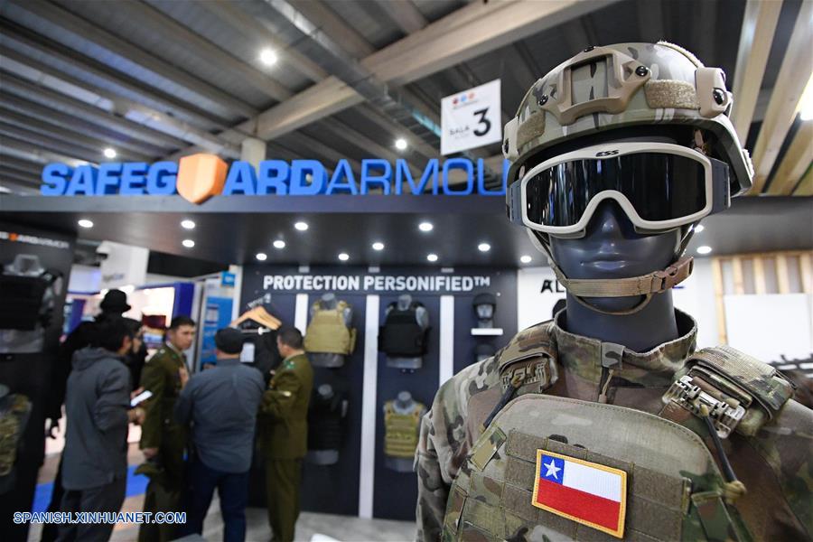 CHILE-SANTIAGO-SEGURIDAD-EXPOSICION