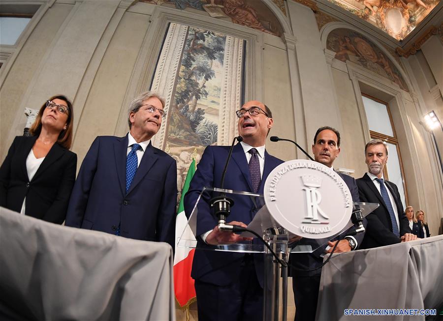 ITALIA-ROMA-PRESIDENTE-PARTIDOS POLITICOS-CONVERSACIONES