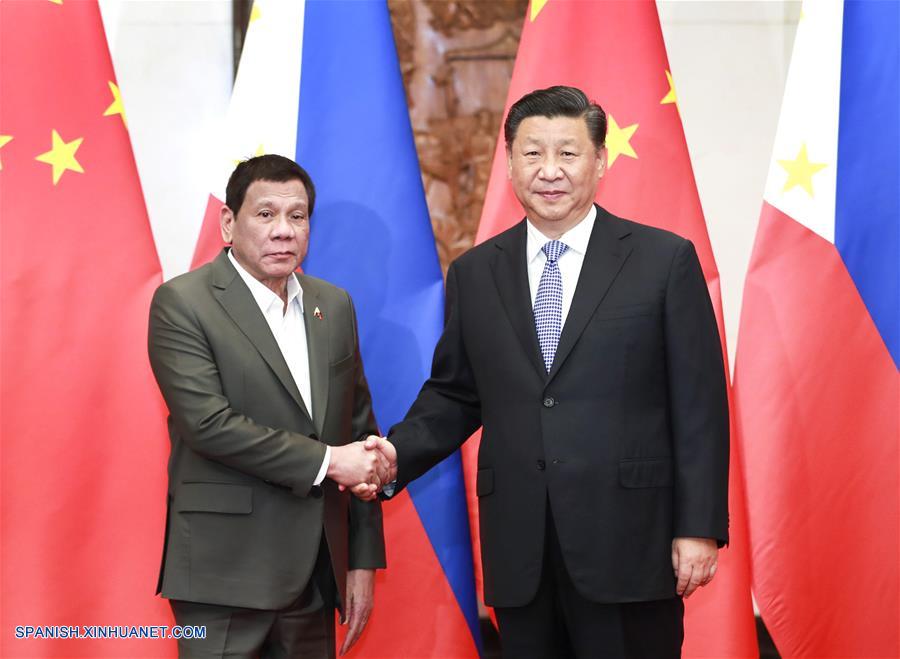 CHINA-BEIJING-XI JINPING-PRESIDENTE FILIPINO-REUNION