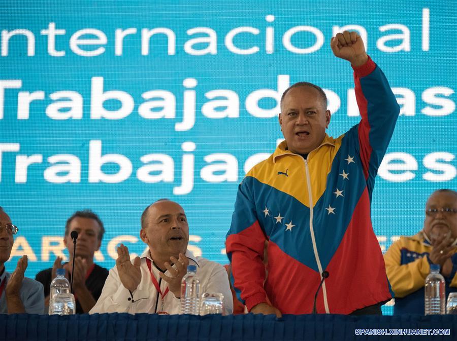 VENEZUELA-CARACAS-ENCUENTRO-TRABAJADORES