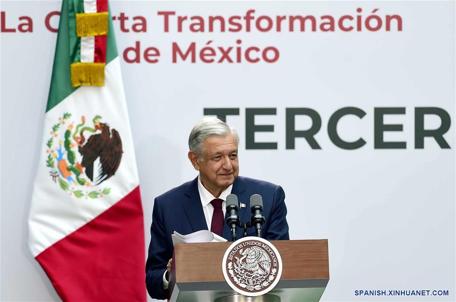 MEXICO-CIUDAD DE MEXICO-LOPEZ OBRADOR-INFORME