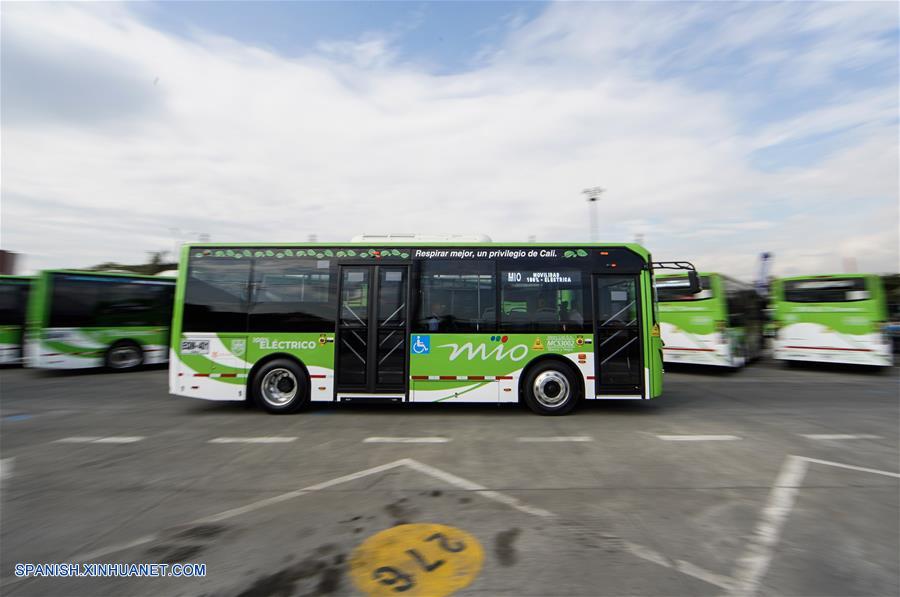 COLOMBIA-CALI-CHINA-AUTOBUSES ELECTRICOS