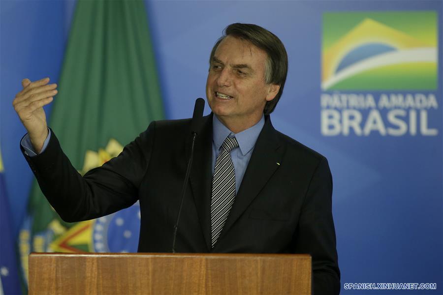 BRASIL-BRASILIA-LEY DE LIBERTAD ECONOMICA-BOLSONARO