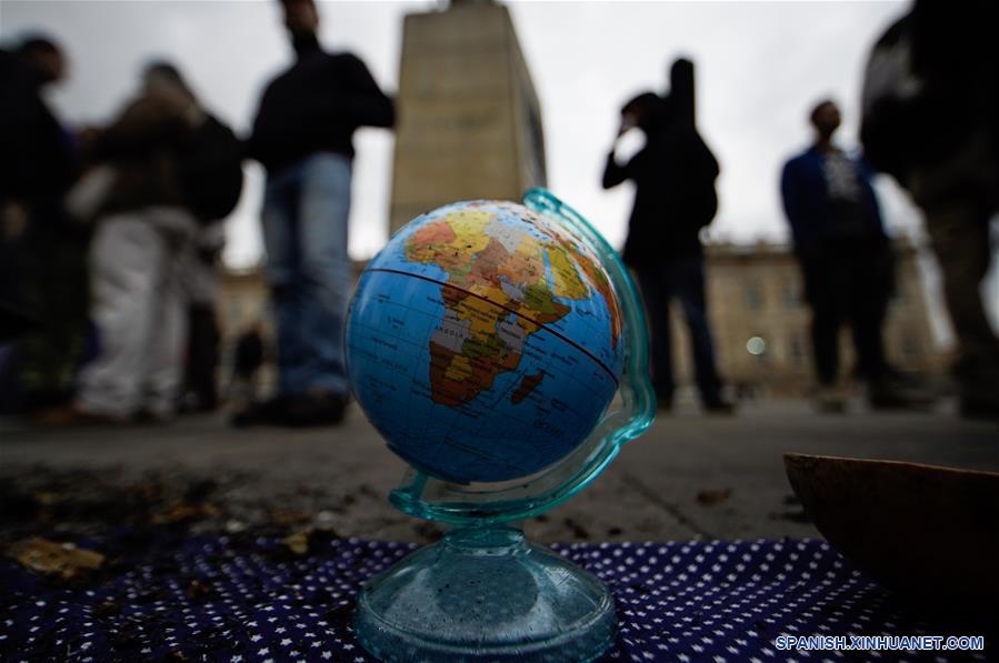 COLOMBIA-BOGOTA-CAMBIO CLIMATICO-MANIFESTACION