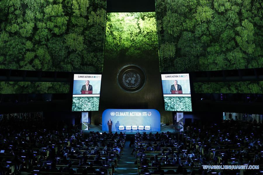 EEUU-NUEVA YORK-CUMBRE-ACCION CLIMATICA-ANTONIO GUTERRES