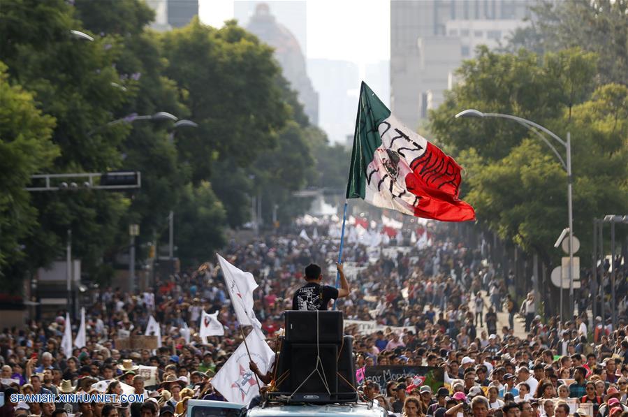 MEXICO-CIUDAD DE MEXICO-PROTESTA-AYOTZINAPA
