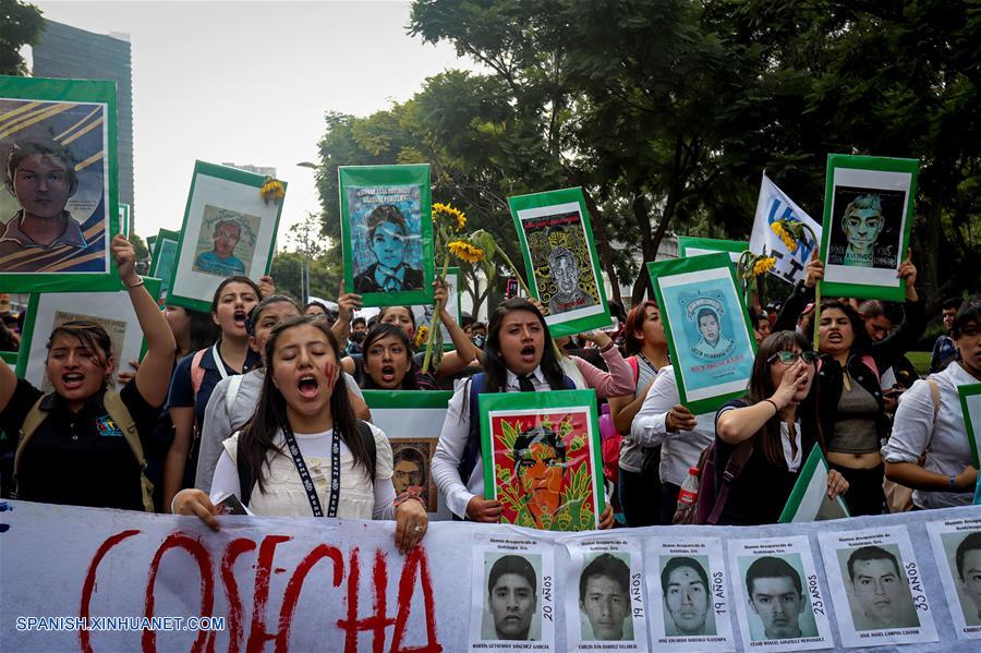 MEXICO-CIUDAD DE MEXICO-PROTESTA-AYOTZINAPA