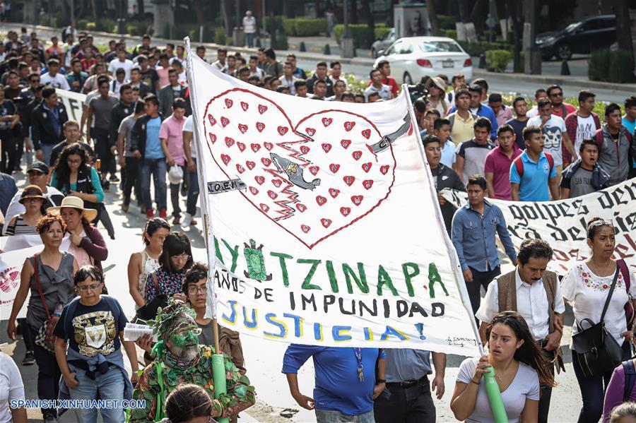 MEXICO-CIUDAD DE MEXICO-PROTESTA-AYOTZINAPA