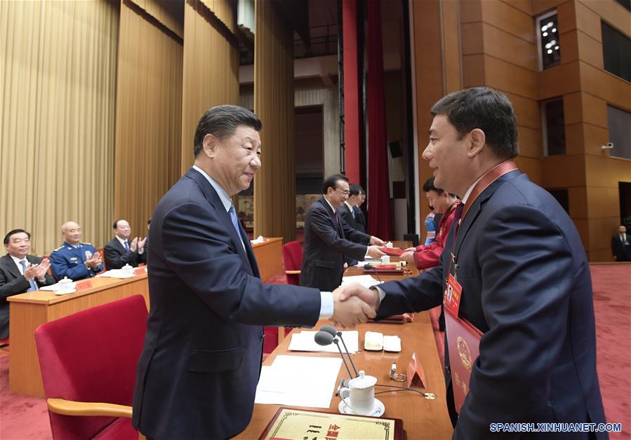 CHINA-BEIJING-XI JINPING-ROLE MODELS-ETHNIC UNITY AND PROGRESS (CN)