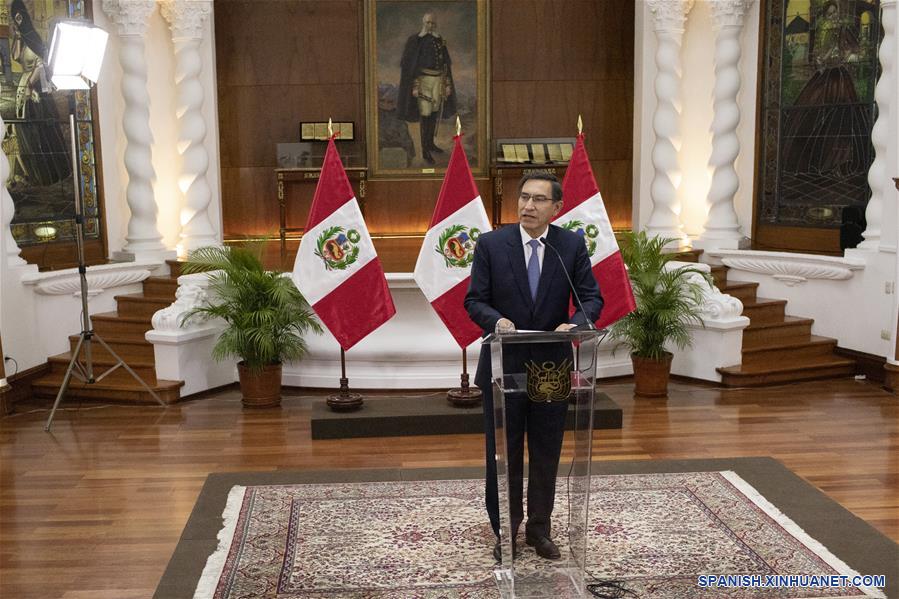 PERU-LIMA-PRESIDENTE VIZCARRA