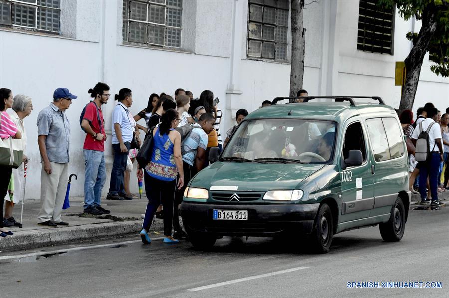 CUBA-HABANA-ESCASEZ-COMBUSTIBLE