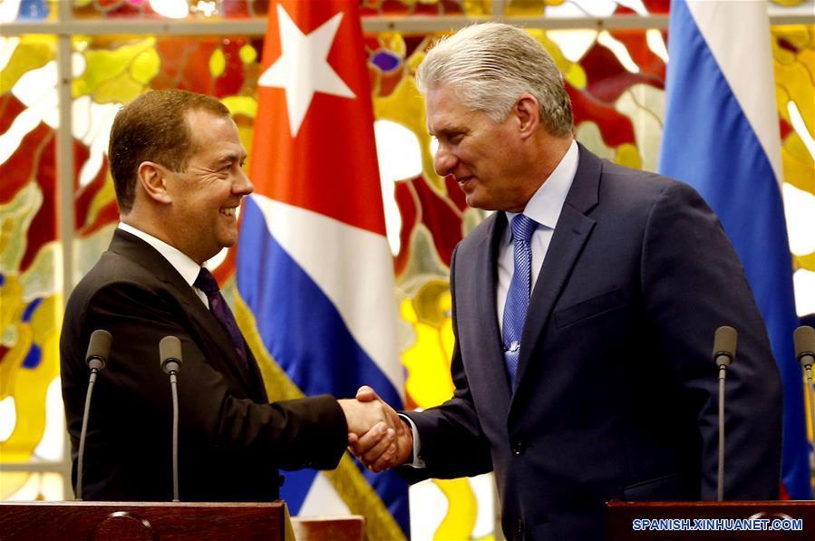 CUBA-HABANA-RUSIA-PRIMER MINISTRO-VISITA