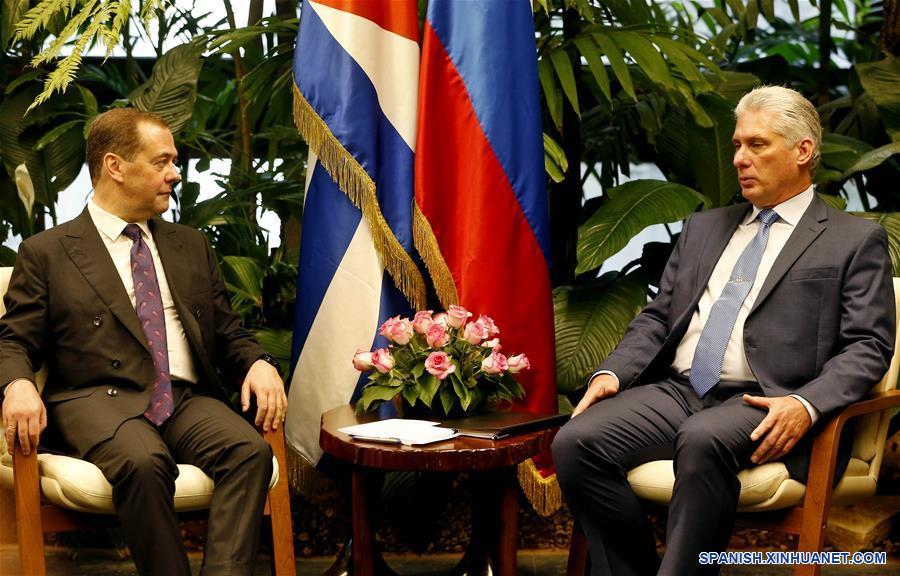 CUBA-HABANA-RUSIA-PRIMER MINISTRO-VISITA