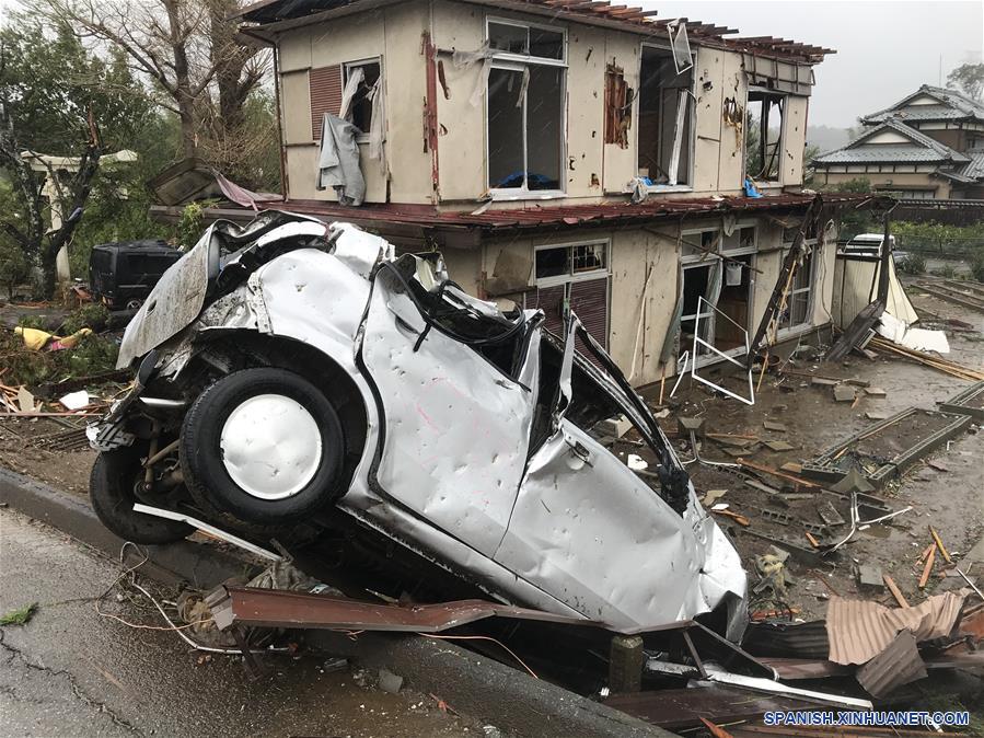 JAPON-CHIBA-TORNADO-TIFON HAGIBIS