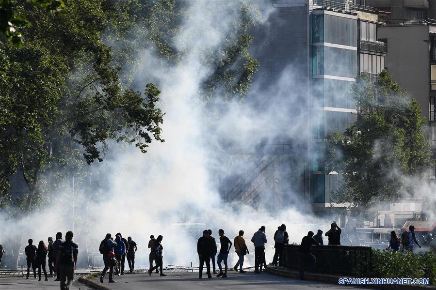 CHILE-SANTIAGO-PROTESTA-TRANSPORTE 