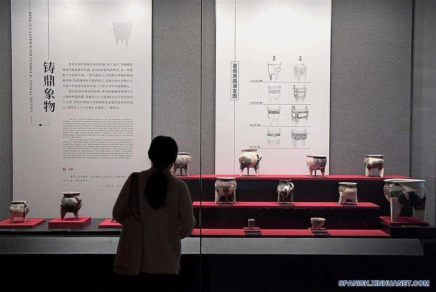 CHINA-HENAN-LUOYANG-MUSEO DE RELIQUIAS ERLITOU-APERTURA