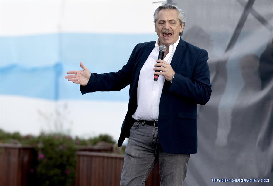 ARGENTINA-MAR DEL PLATA-ELECCIONES-ALBERTO FERNANDEZ-CIERRE DE CAMPAÑA
