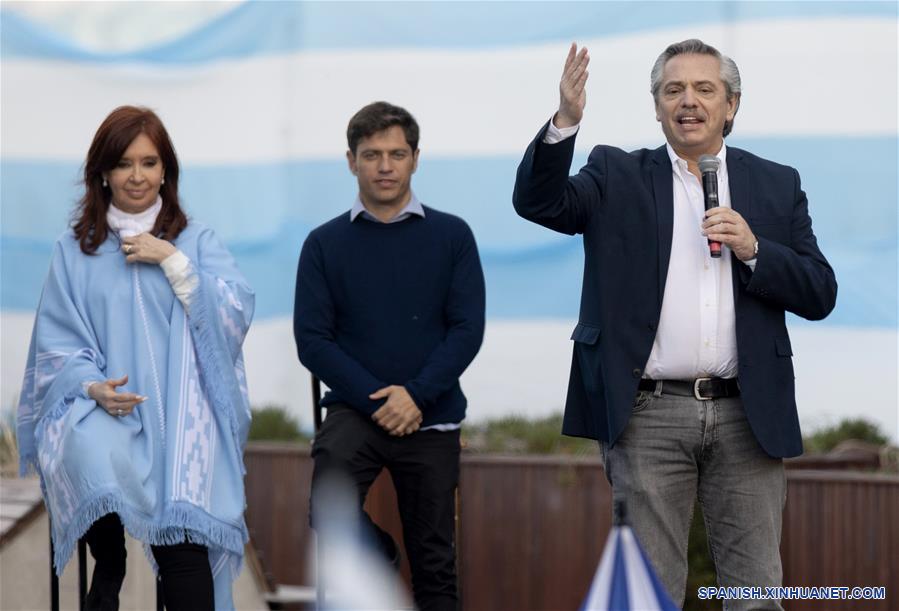 ARGENTINA-MAR DEL PLATA-ELECCIONES-ALBERTO FERNANDEZ-CIERRE DE CAMPAÑA
