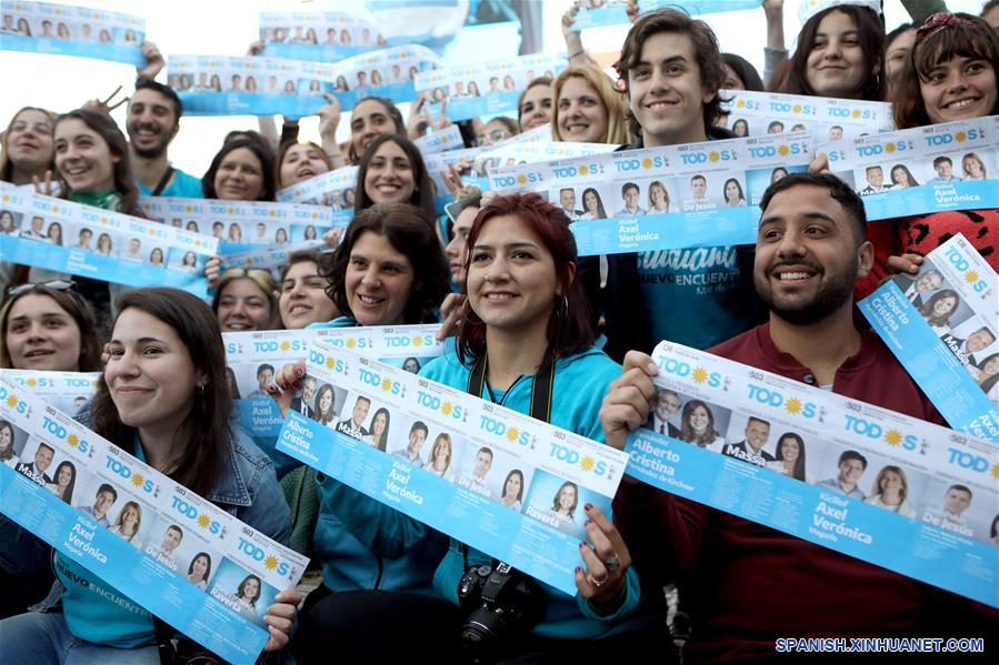 ARGENTINA-MAR DEL PLATA-ELECCIONES-ALBERTO FERNANDEZ-CIERRE DE CAMPAÑA