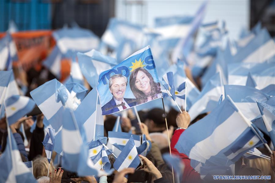 ARGENTINA-MAR DEL PLATA-ELECCIONES-ALBERTO FERNANDEZ-CIERRE DE CAMPAÑA