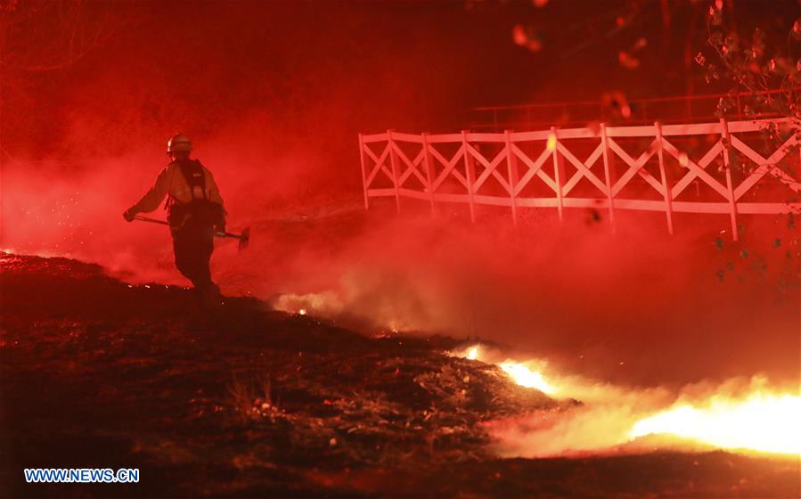 EEUU-CALIFORNIA-INCENDIO FORESTAL