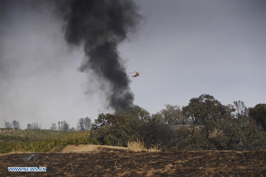 EEUU-CALIFORNIA-INCENDIO FORESTAL