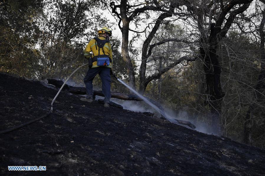 EEUU-CALIFORNIA-INCENDIO FORESTAL