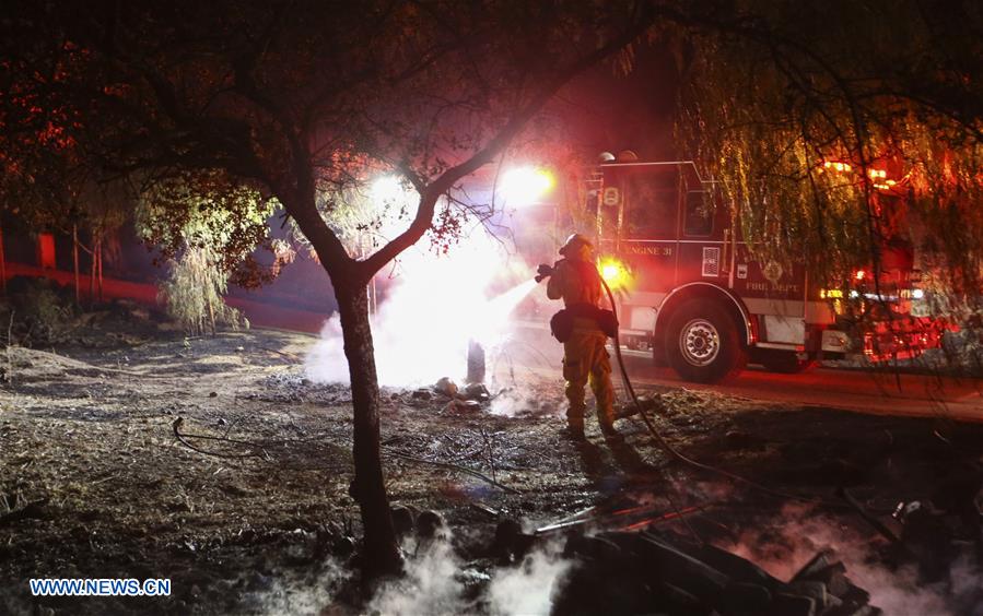 EEUU-CALIFORNIA-INCENDIO FORESTAL