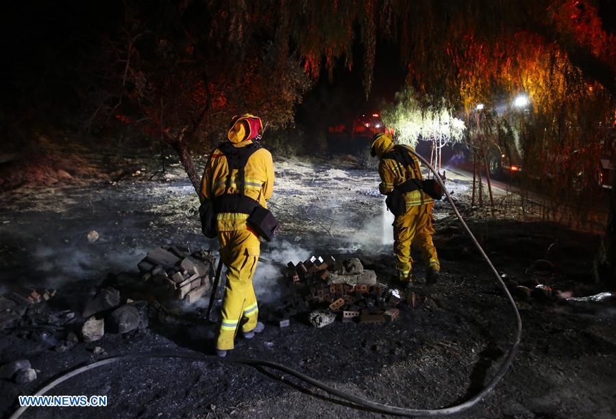 EEUU-CALIFORNIA-INCENDIO FORESTAL