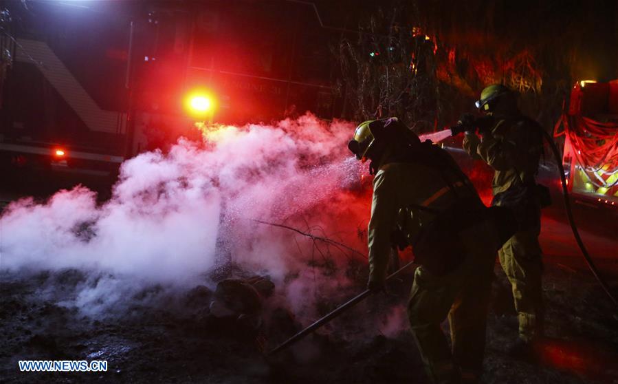 EEUU-CALIFORNIA-INCENDIO FORESTAL