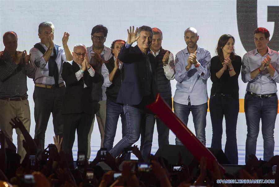 ARGENTINA-BUENOS AIRES-ELECCIONES-MACRI