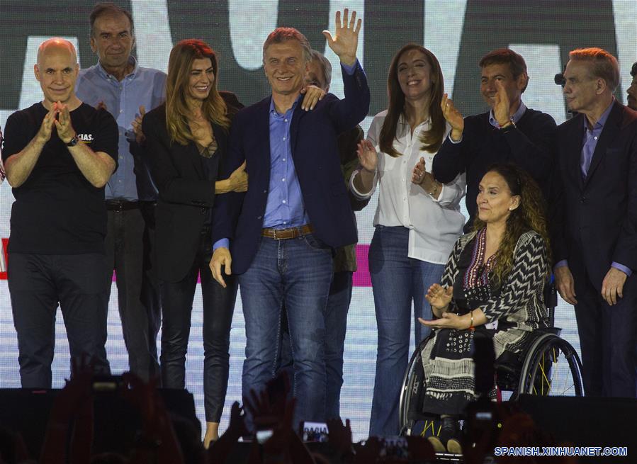 ARGENTINA-BUENOS AIRES-ELECCIONES-MACRI