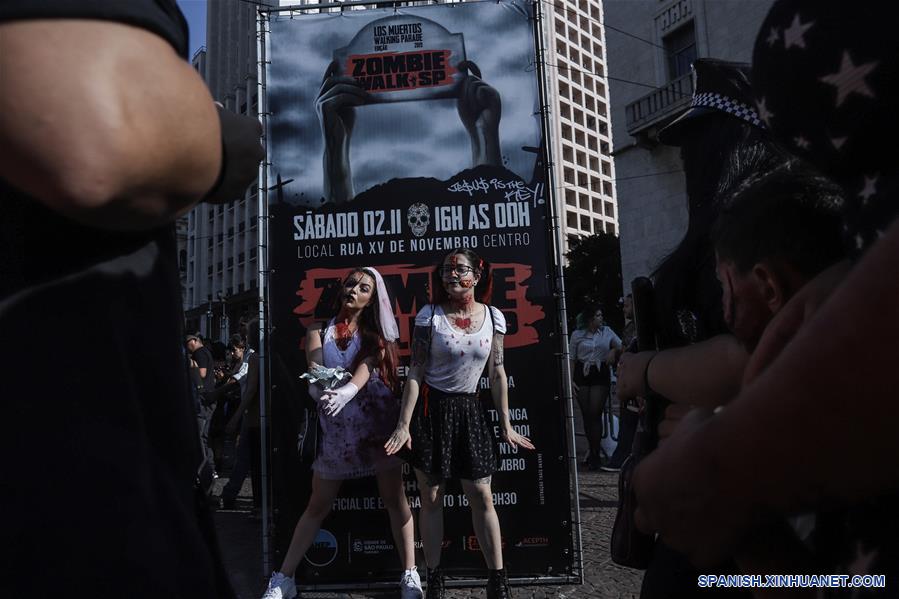 BRASIL-SAO PAULO-MARCHA ZOMBIE