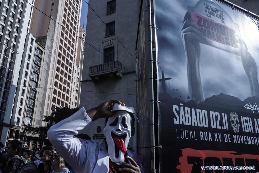 BRASIL-SAO PAULO-MARCHA ZOMBIE