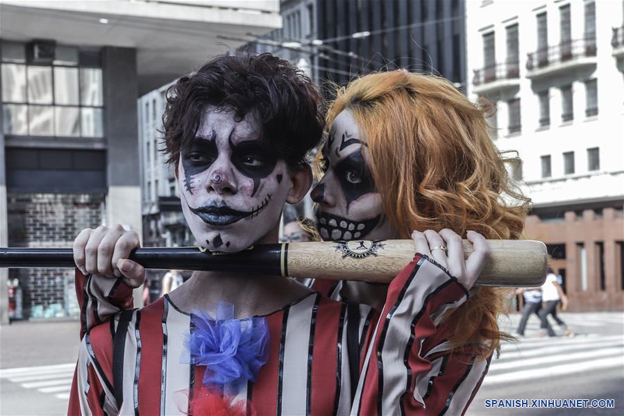 BRASIL-SAO PAULO-MARCHA ZOMBIE