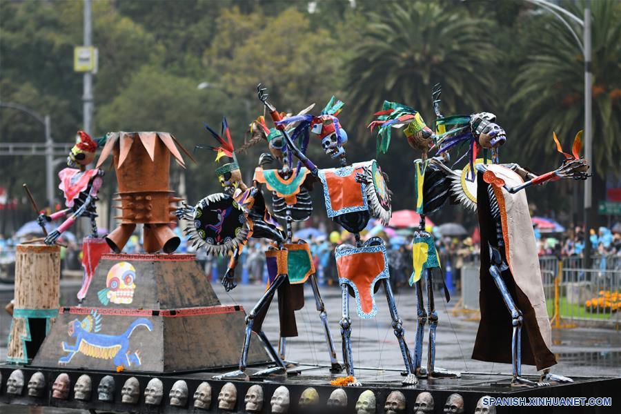MEXICO-CIUDAD DE MEXICO-DIA DE MUERTOS-DESFILE