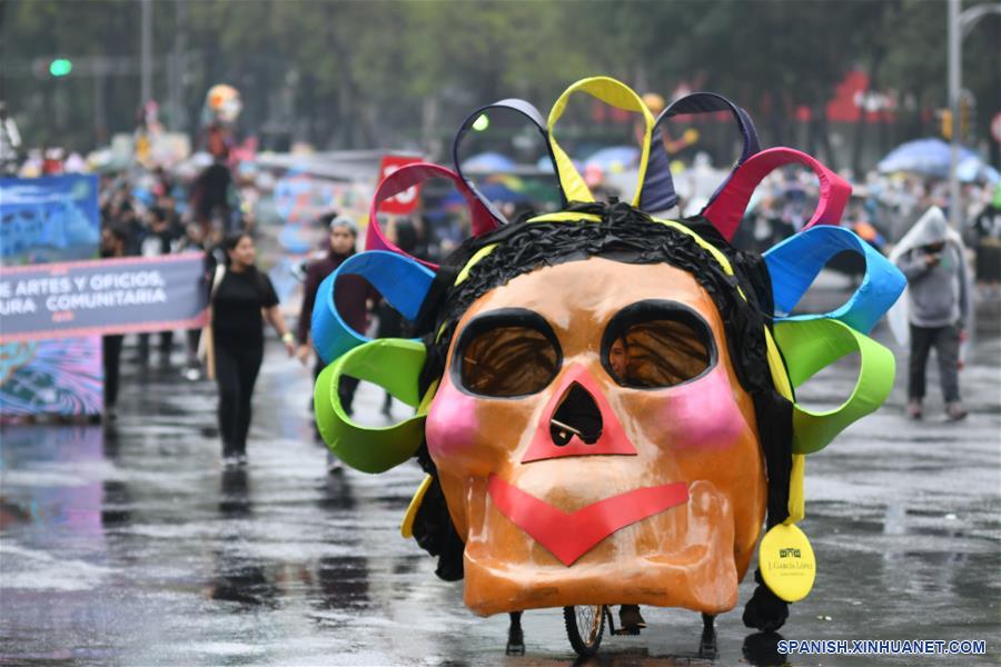 MEXICO-CIUDAD DE MEXICO-DIA DE MUERTOS-DESFILE