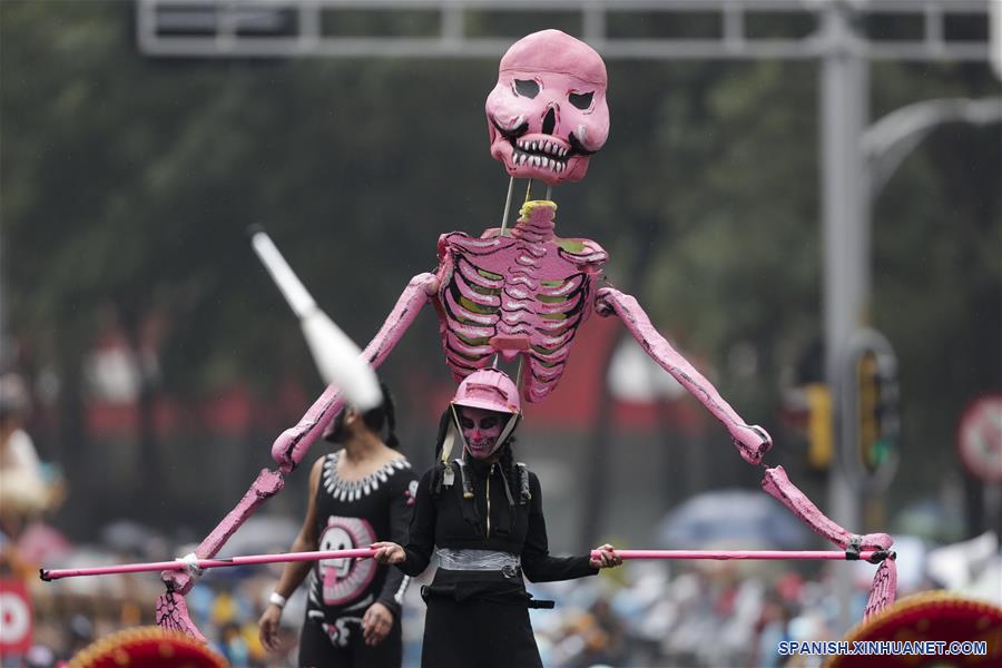 MEXICO-CIUDAD DE MEXICO-DIA DE MUERTOS-DESFILE