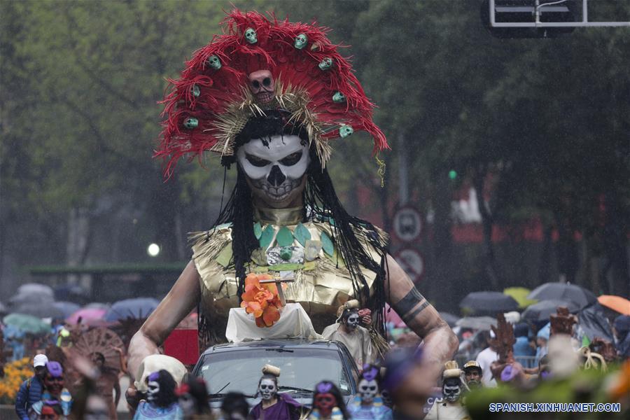 MEXICO-CIUDAD DE MEXICO-DIA DE MUERTOS-DESFILE
