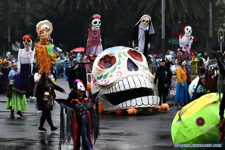 MEXICO-CIUDAD DE MEXICO-DIA DE MUERTOS-DESFILE