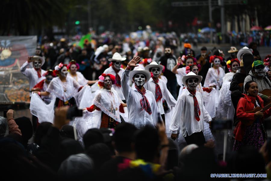 MEXICO-CIUDAD DE MEXICO-DIA DE MUERTOS-DESFILE