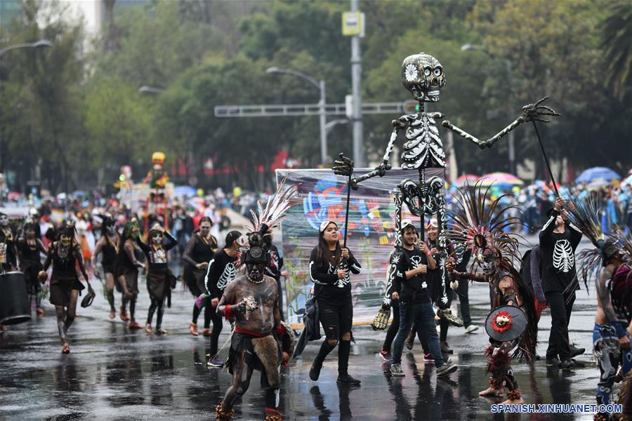 MEXICO-CIUDAD DE MEXICO-DIA DE MUERTOS-DESFILE