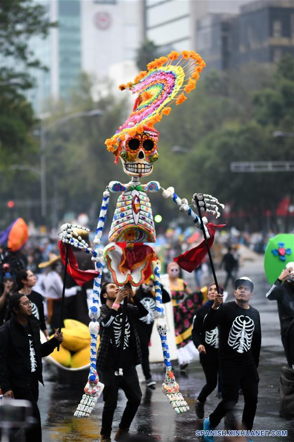 MEXICO-CIUDAD DE MEXICO-DIA DE MUERTOS-DESFILE