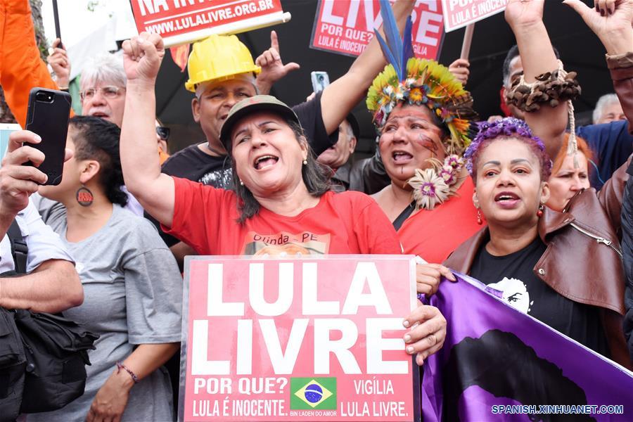 BRASIL-CURITIBA-LULA-LIBERTAD