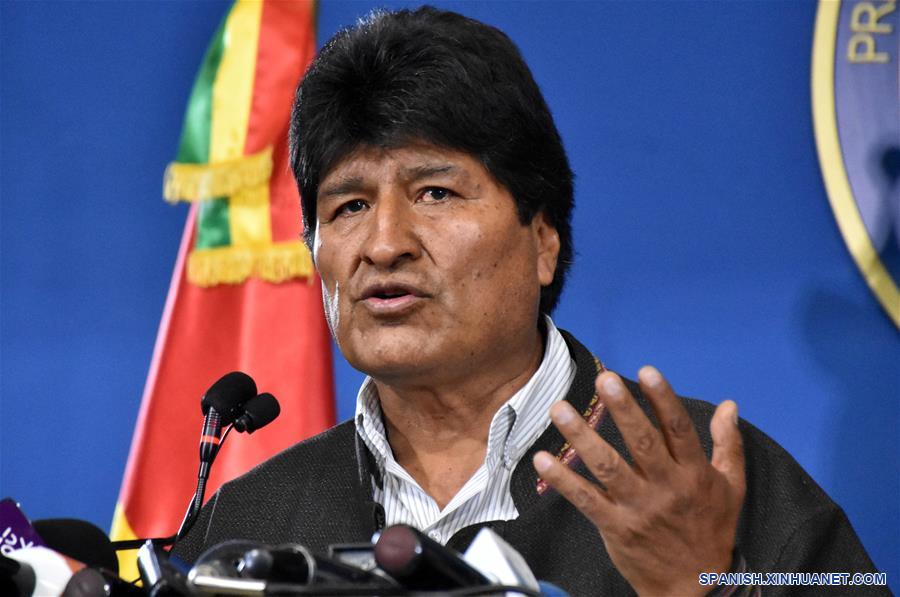 BOLIVIA-LA PAZ-EVO MORALES-DIMISION 